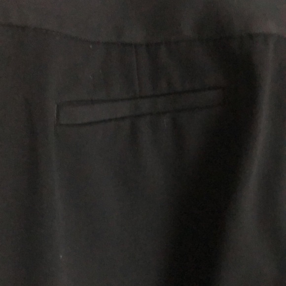 Express. Black Editor pants. Size 6 regular. - Picture 7 of 7